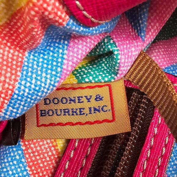 Dooney & Bourke Claremont Domed Satchel in Taupe Purse Bag - Picture 9 of 10